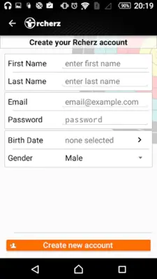 Rcherz android App screenshot 2